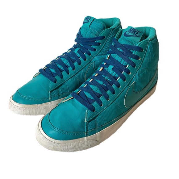 nike blazer turquoise